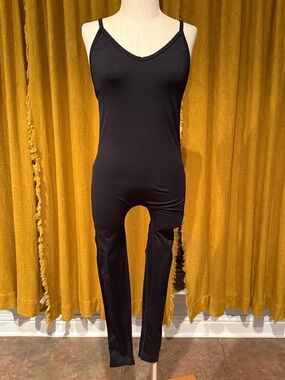 Black Spaghetti Strap Jumpsuit